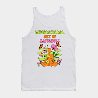 International Day Of Happiness Tank Top